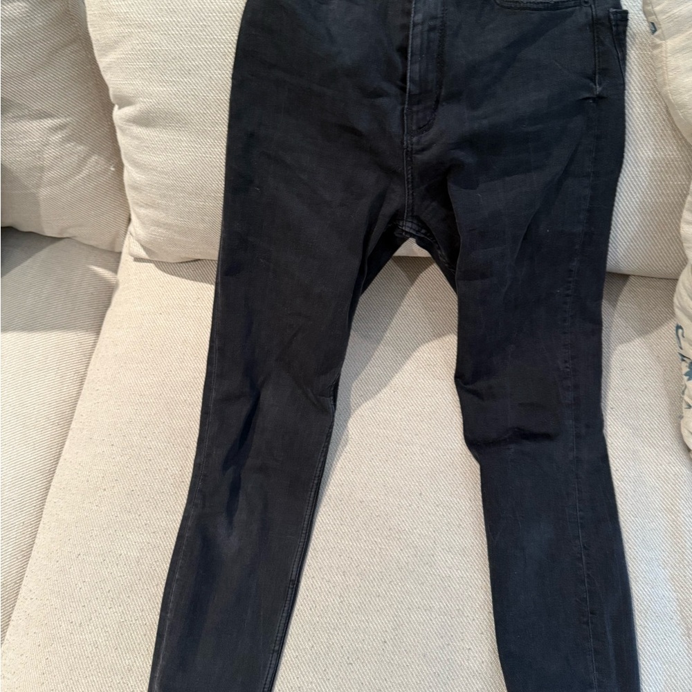 Zara Charcoal Denim Pants